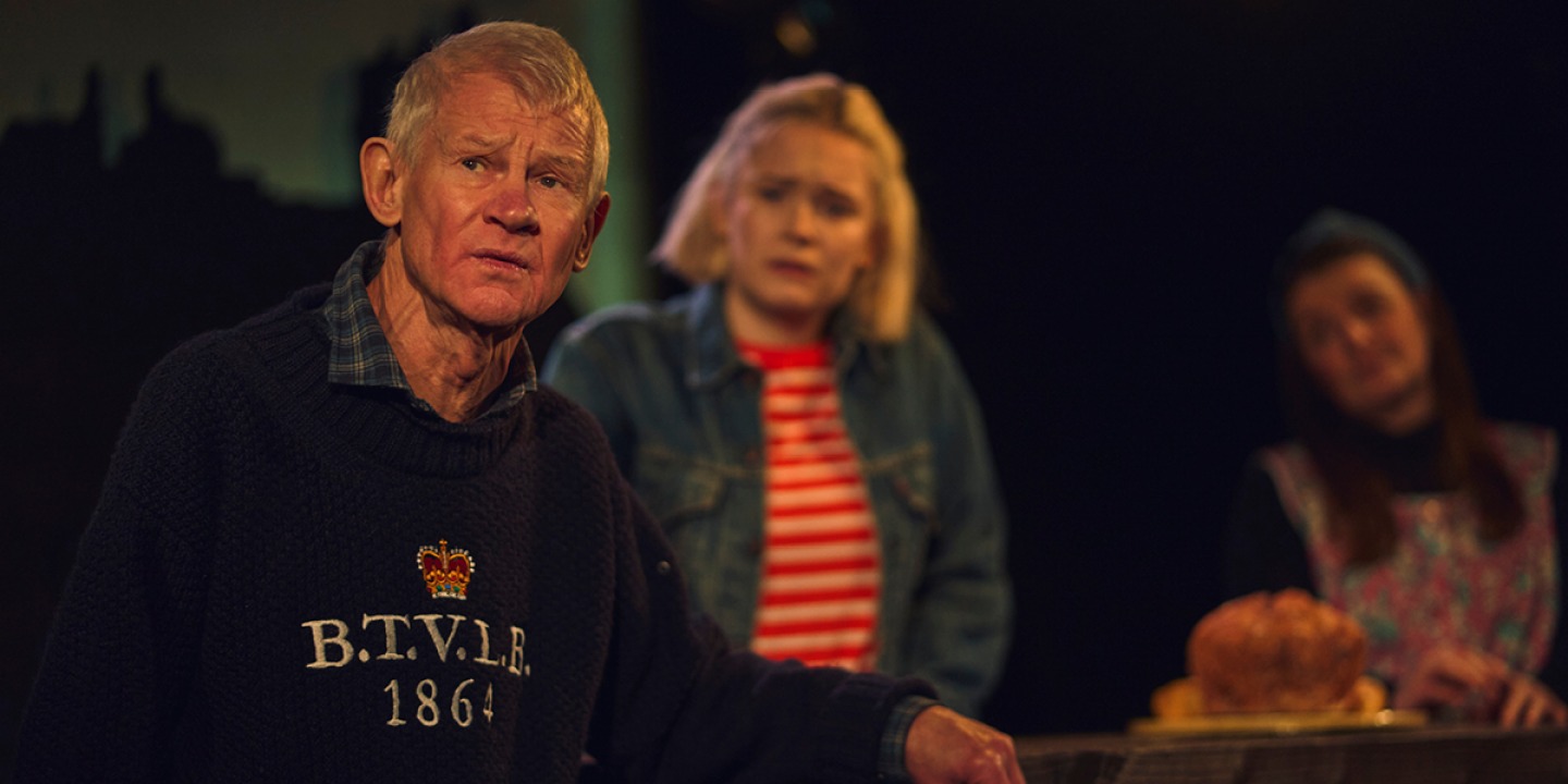Donald McBride, Aoife Kennan and Catherine Dryden in The Watch House at Laurels in Whitley Bay | Topher McGrillis
