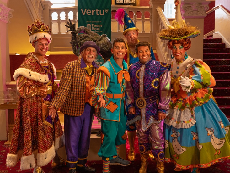 Go Behind The Scenes of Newcastle Theatre Royal's Panto for Danny and Clive's 20th Season