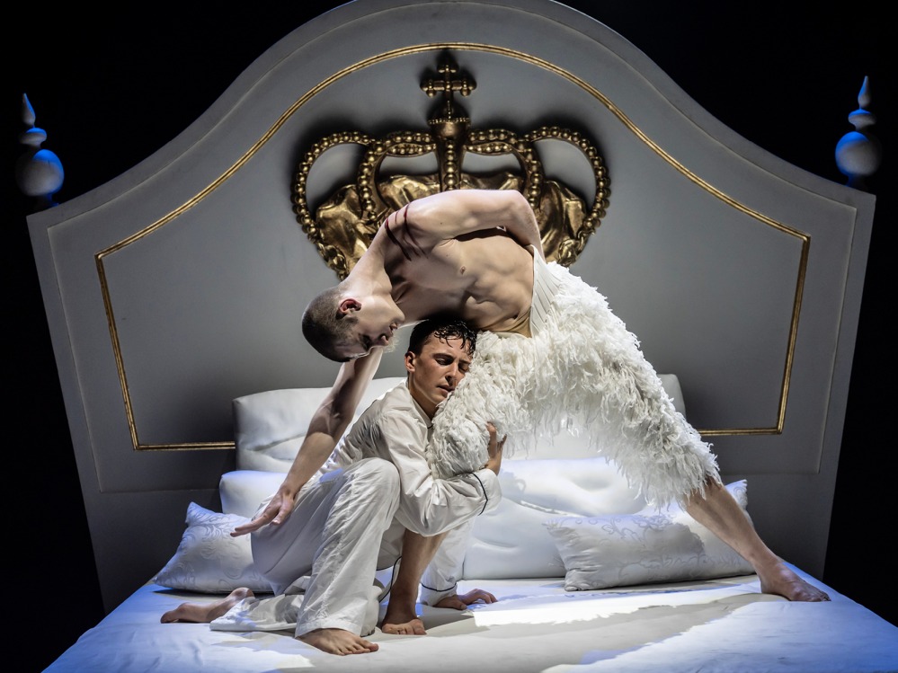 Swan lake dancers