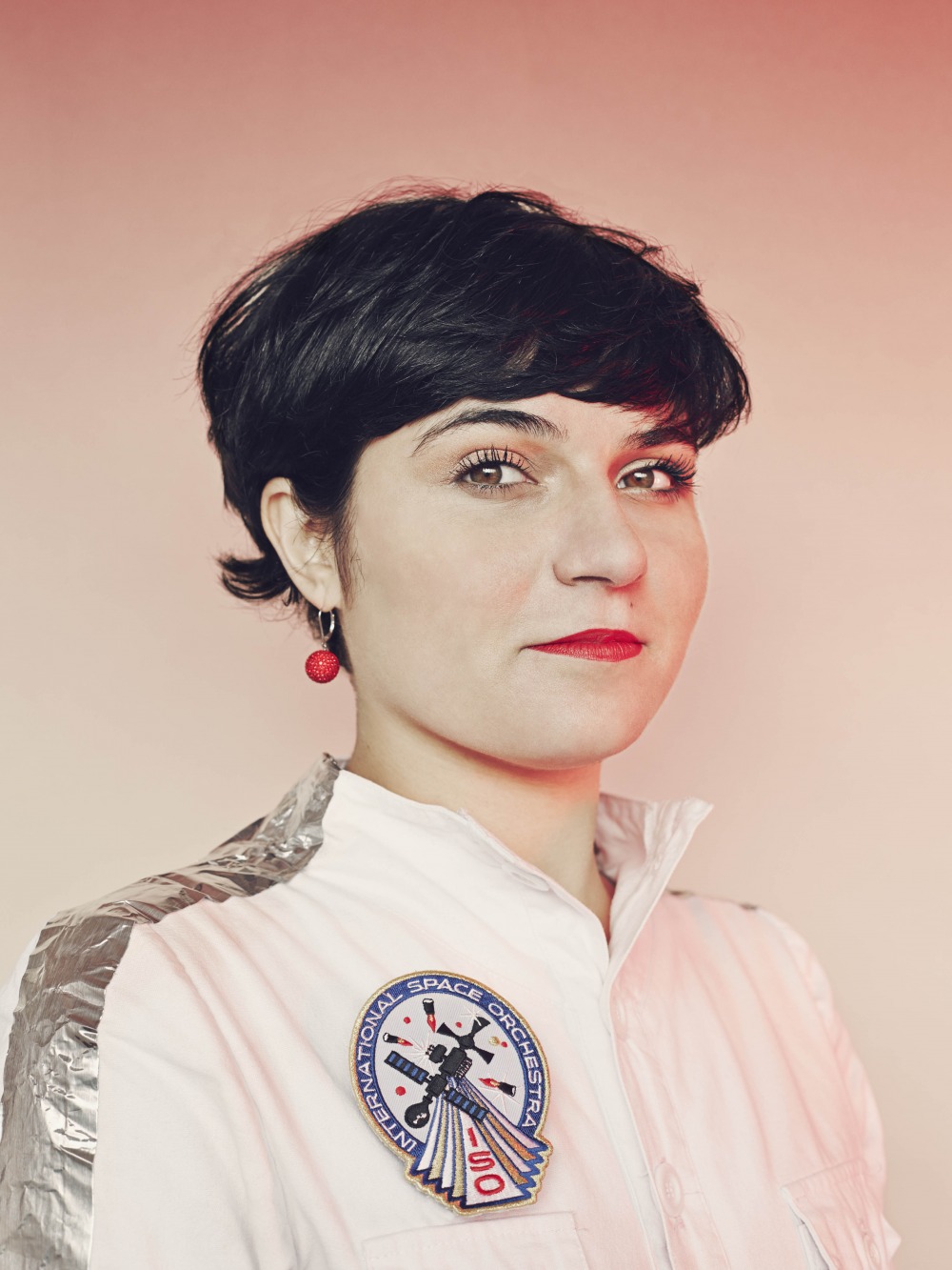 Dr Nelly Ben Hayoun, Director of the International Space Orchestra at NASA Ames Research Center and the SETI Institute. Photo by Nick Ballon