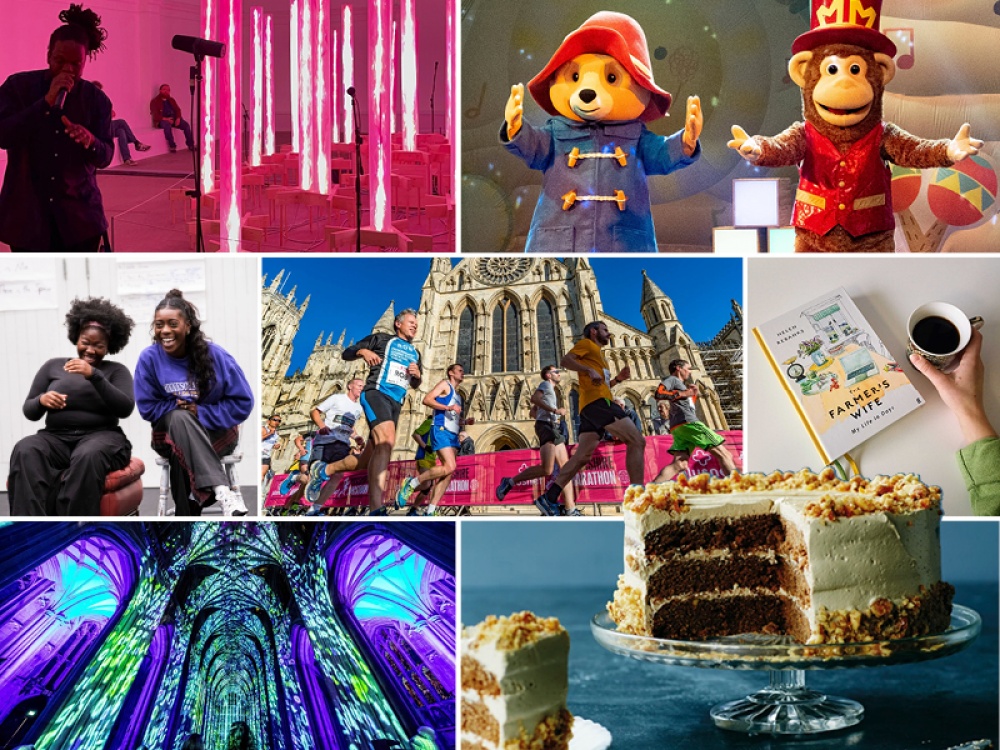 Collage of featured events