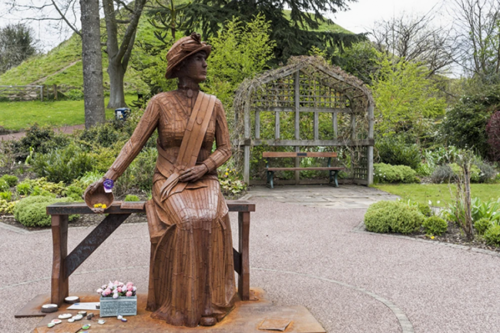 Emily Wilding Davison in Carlisle Park