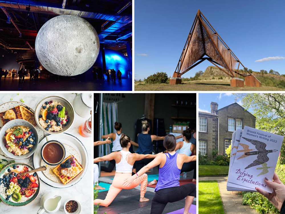 moon, art, brunch, yoga, book