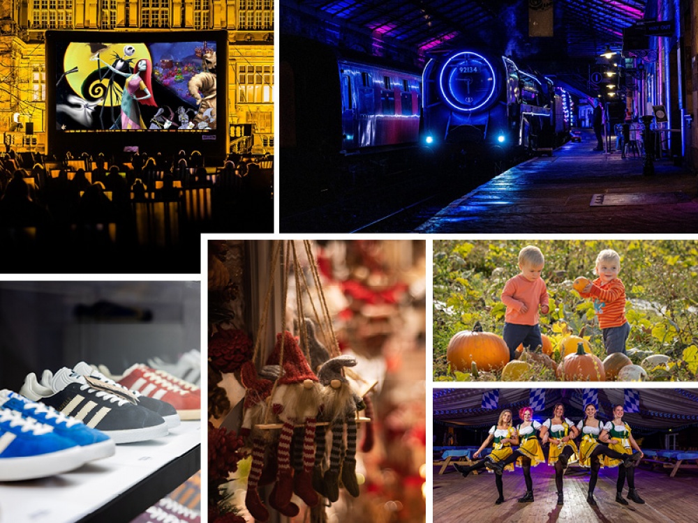 Collage of featured events