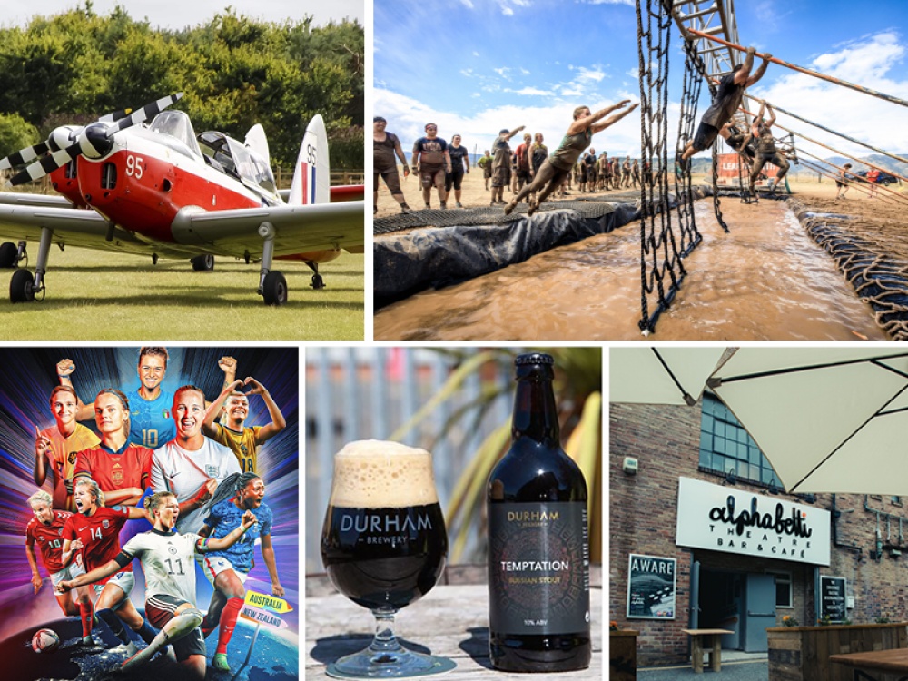 Collage of featured entries