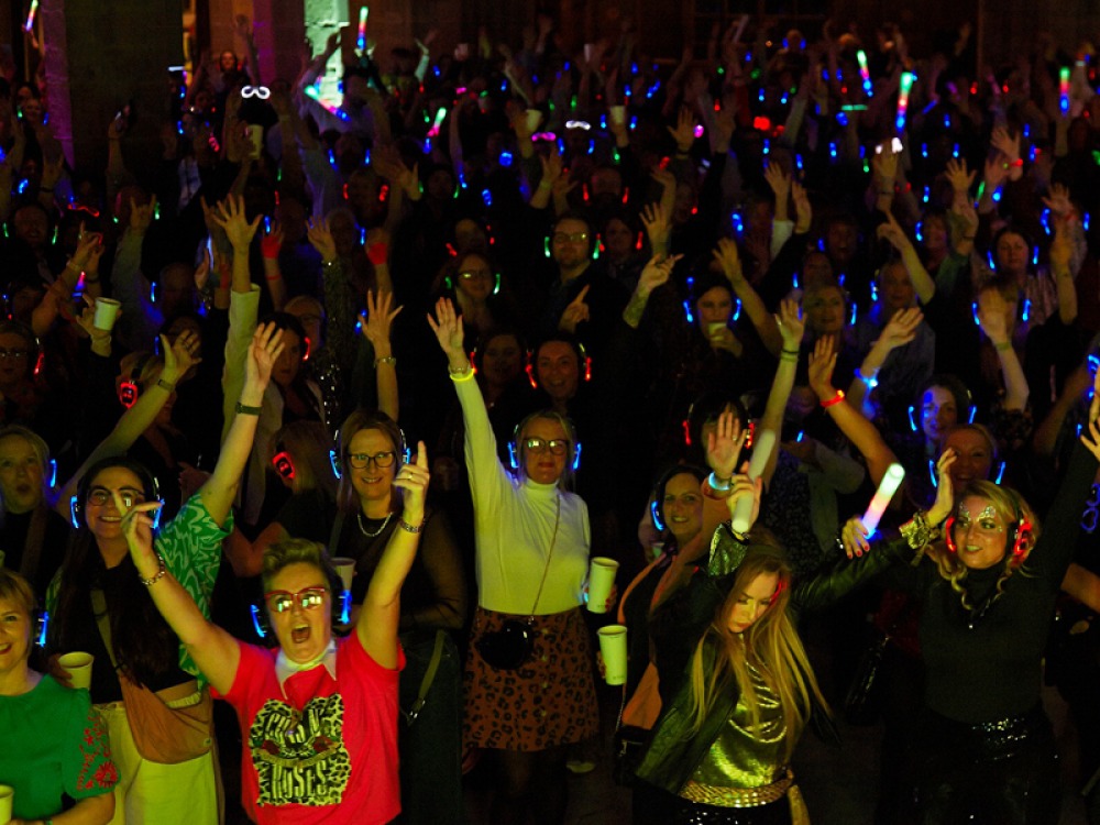 Silent Disco at Newcastle Cathedral