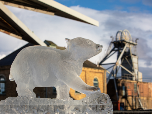 How an Ice Sculpture Trail at Woodhorn Museum is Tackling Climate Change