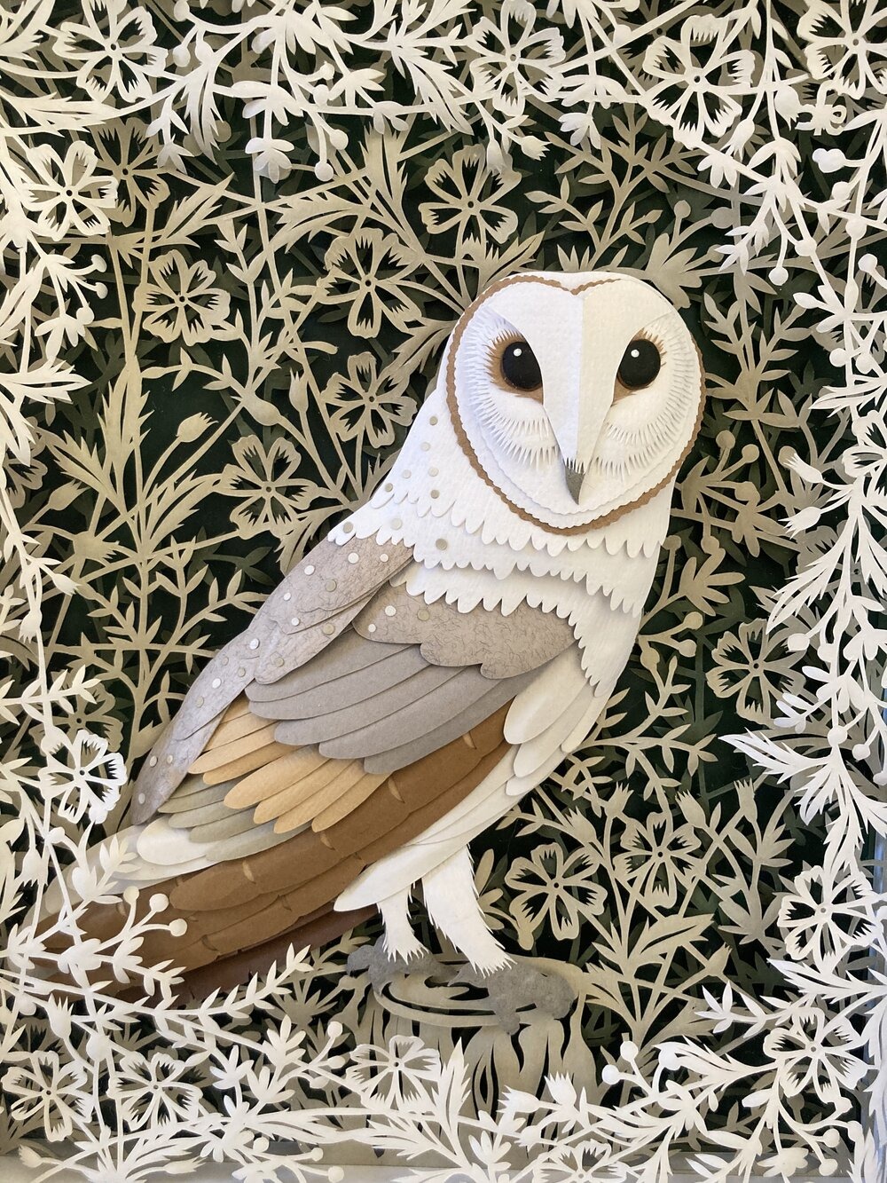 Framed Barnie, £325 Anna Cook Paper Art
