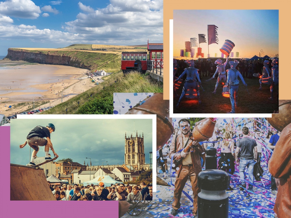collage of 4 events images