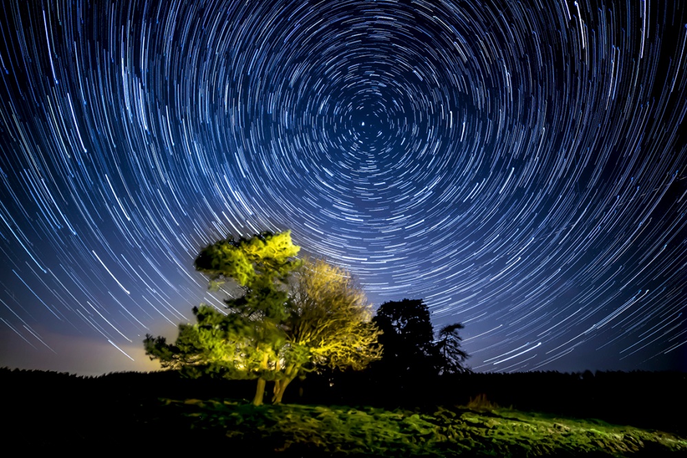 Dark Skies Festival Helmsley star trail cSteve Bell NYMNPA