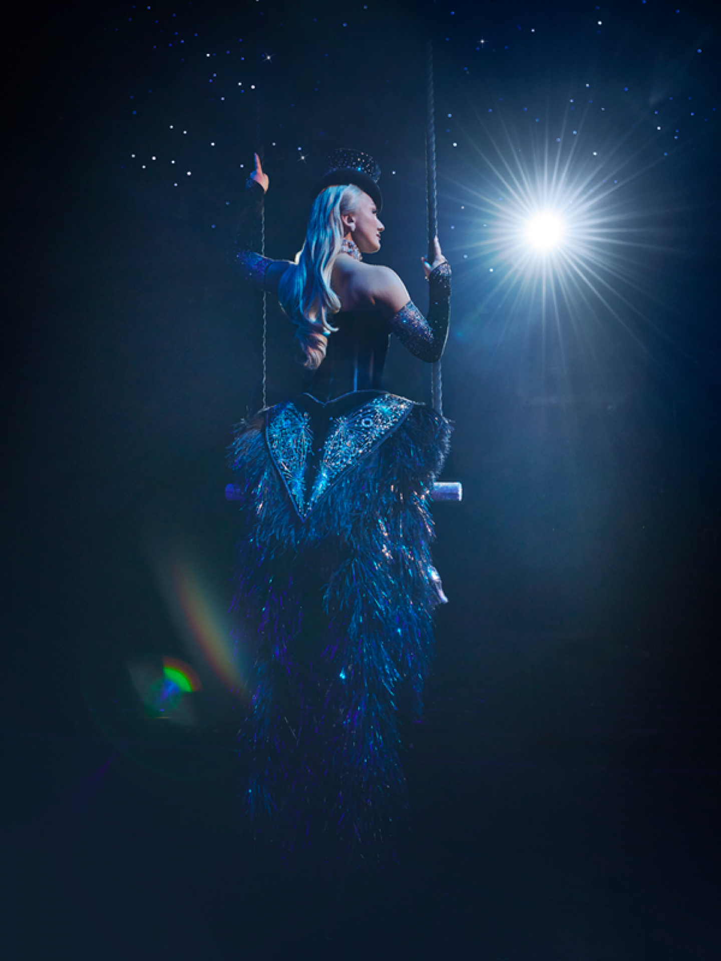 Verity Thompson as Satine. Photo credit – Matt Crockett