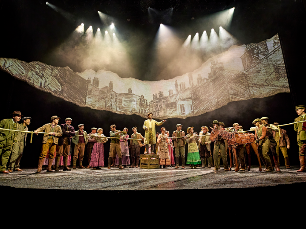 The cast of War Horse
