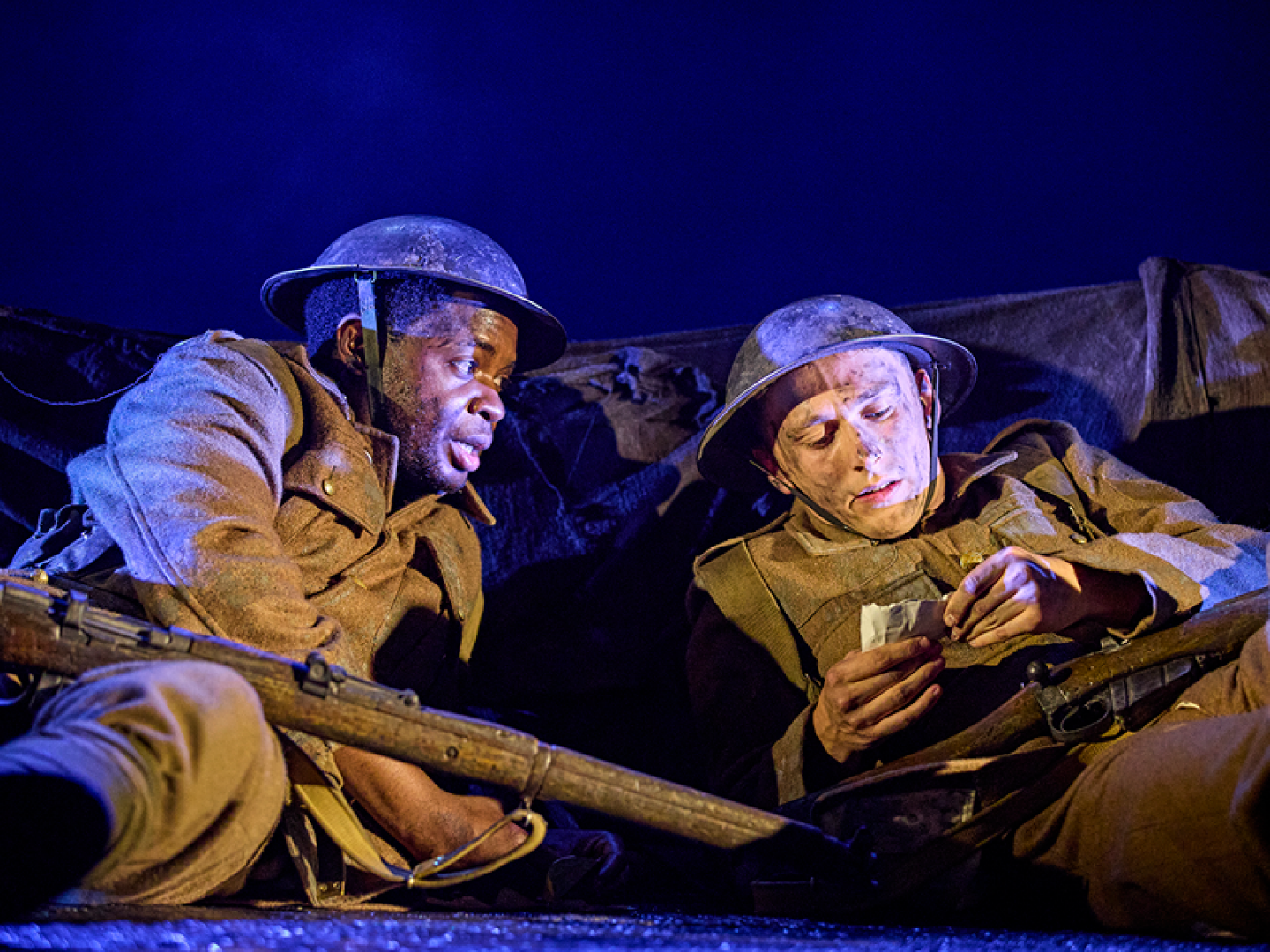 The cast of War Horse