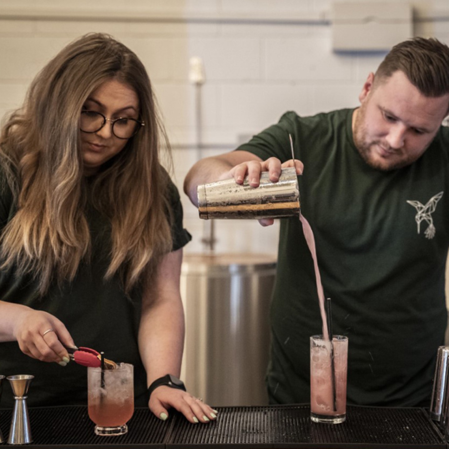 Living North Christmas Fair Chef Demo, Hummingbird Cocktails