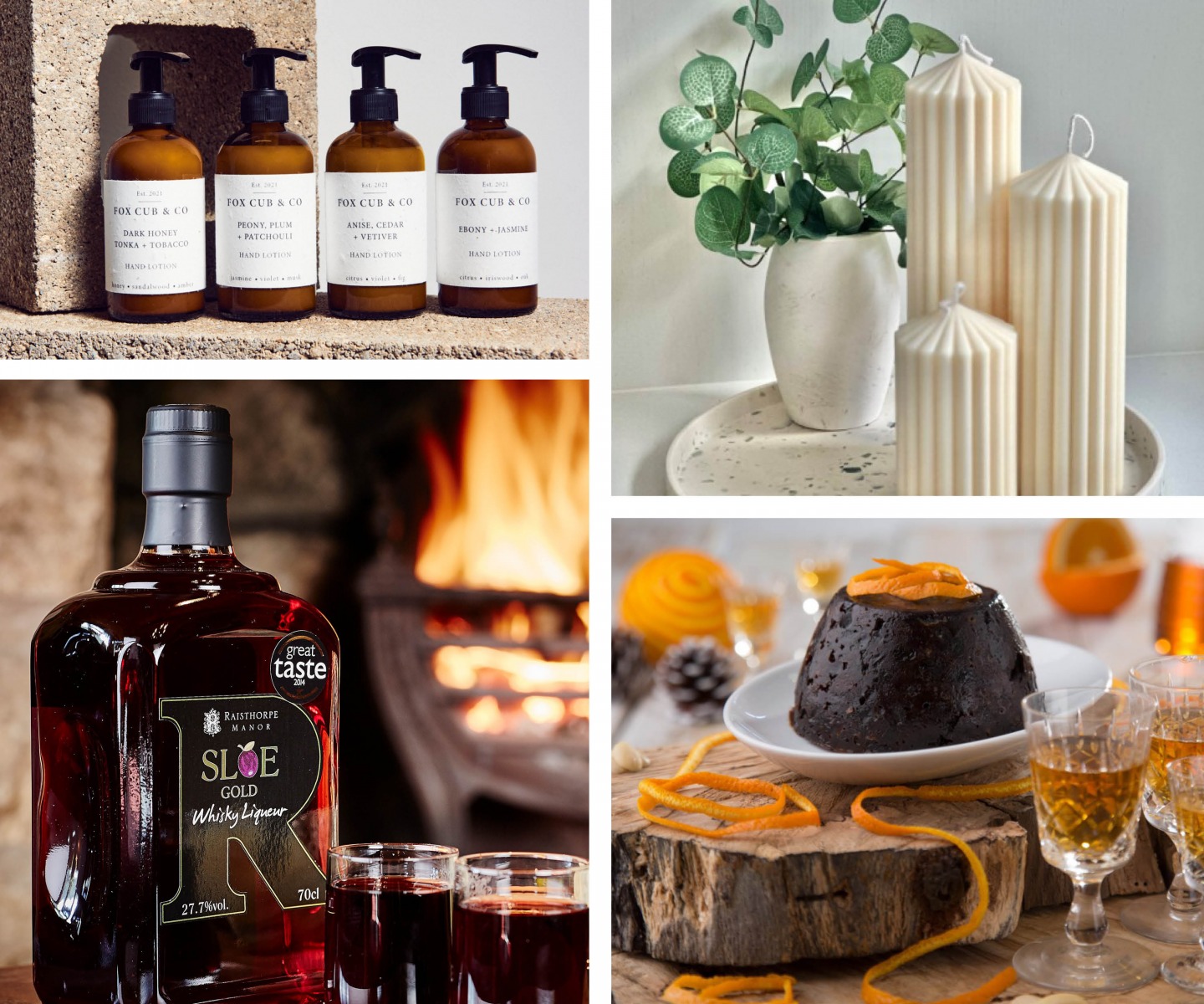 A selection of products from traders.