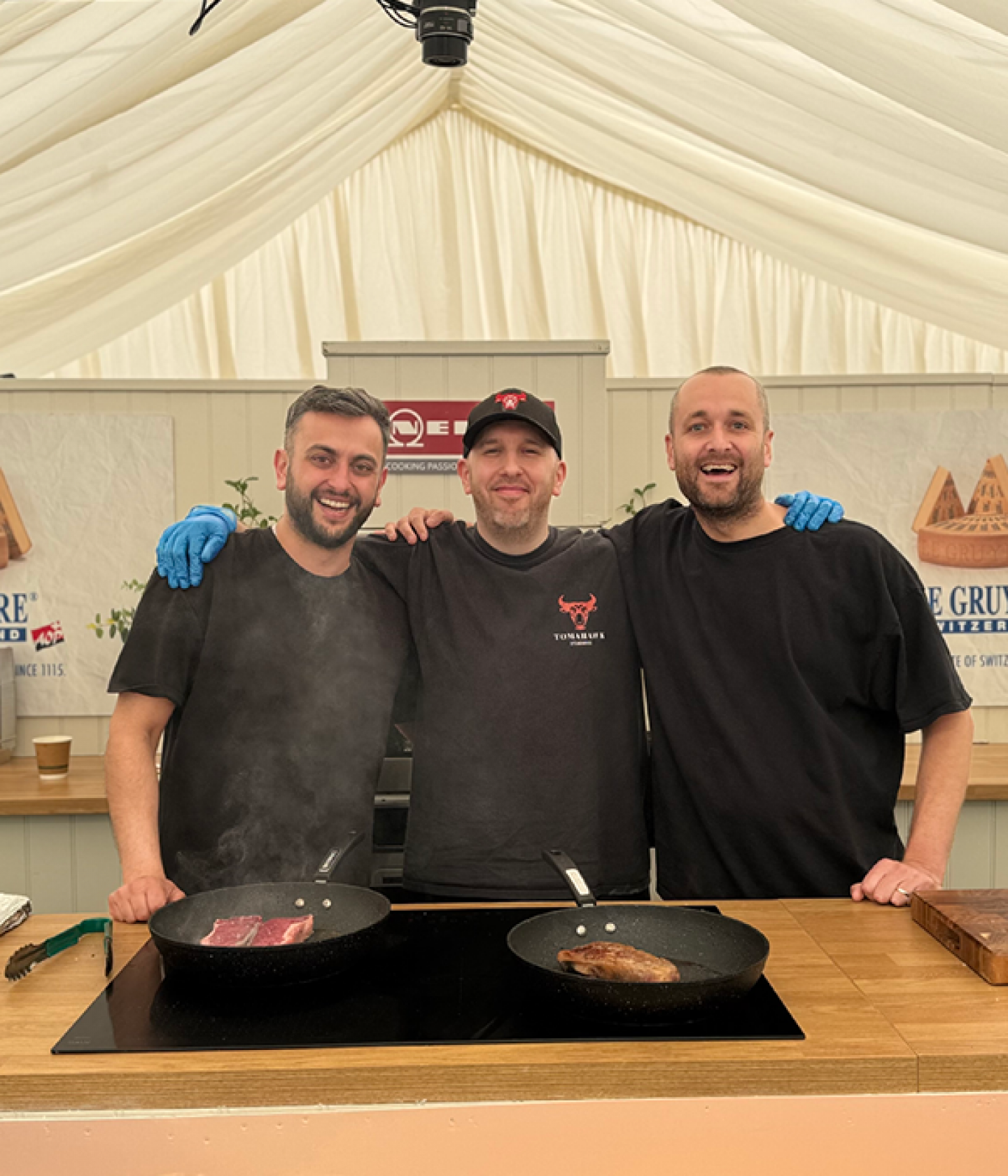 Tomahawk chefs at Living North LIVE