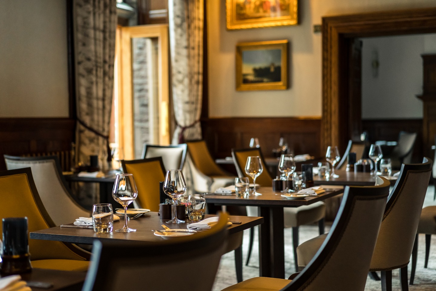 Dining at Armathwaite Hall