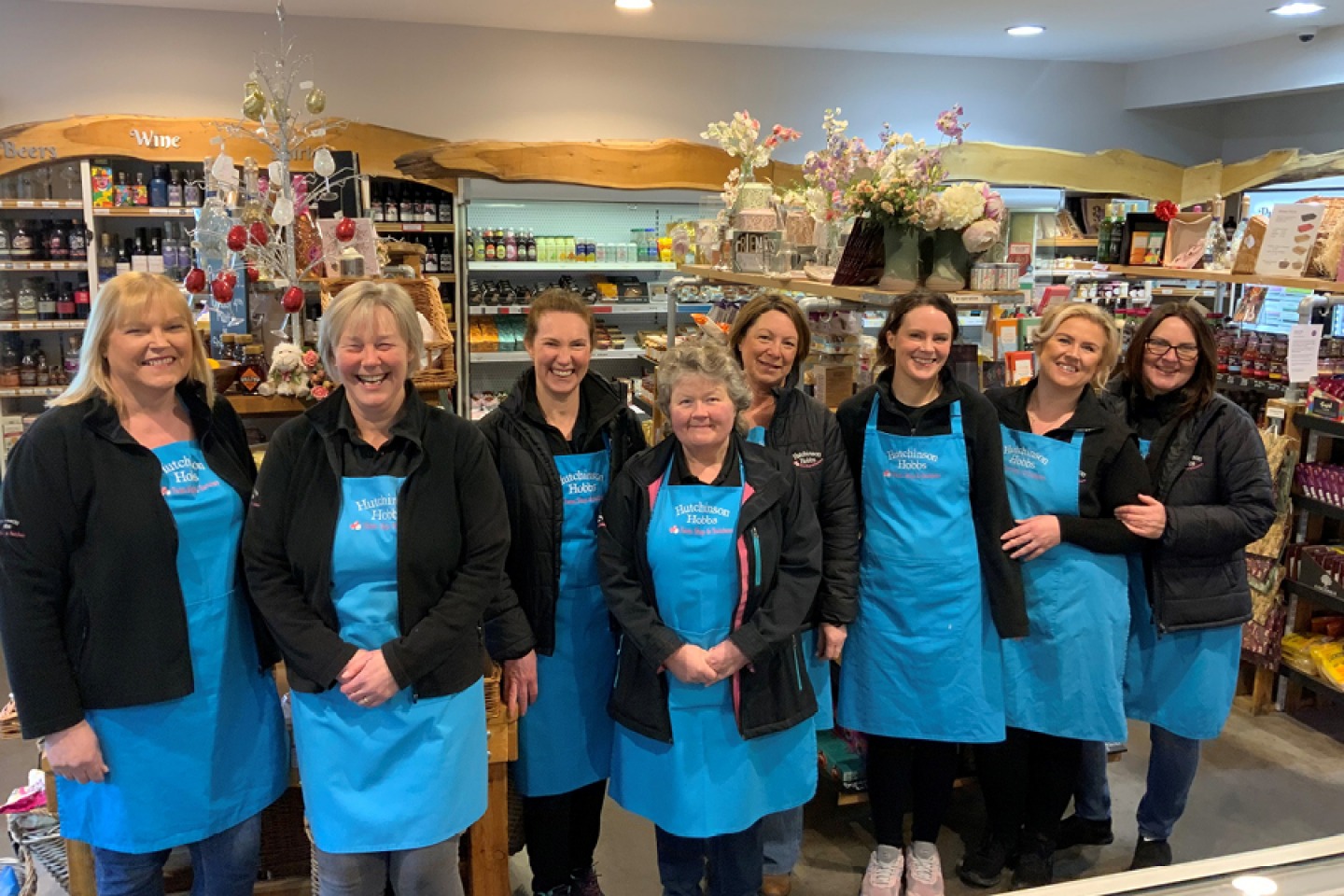 Farm Shop Team posing for group photo
