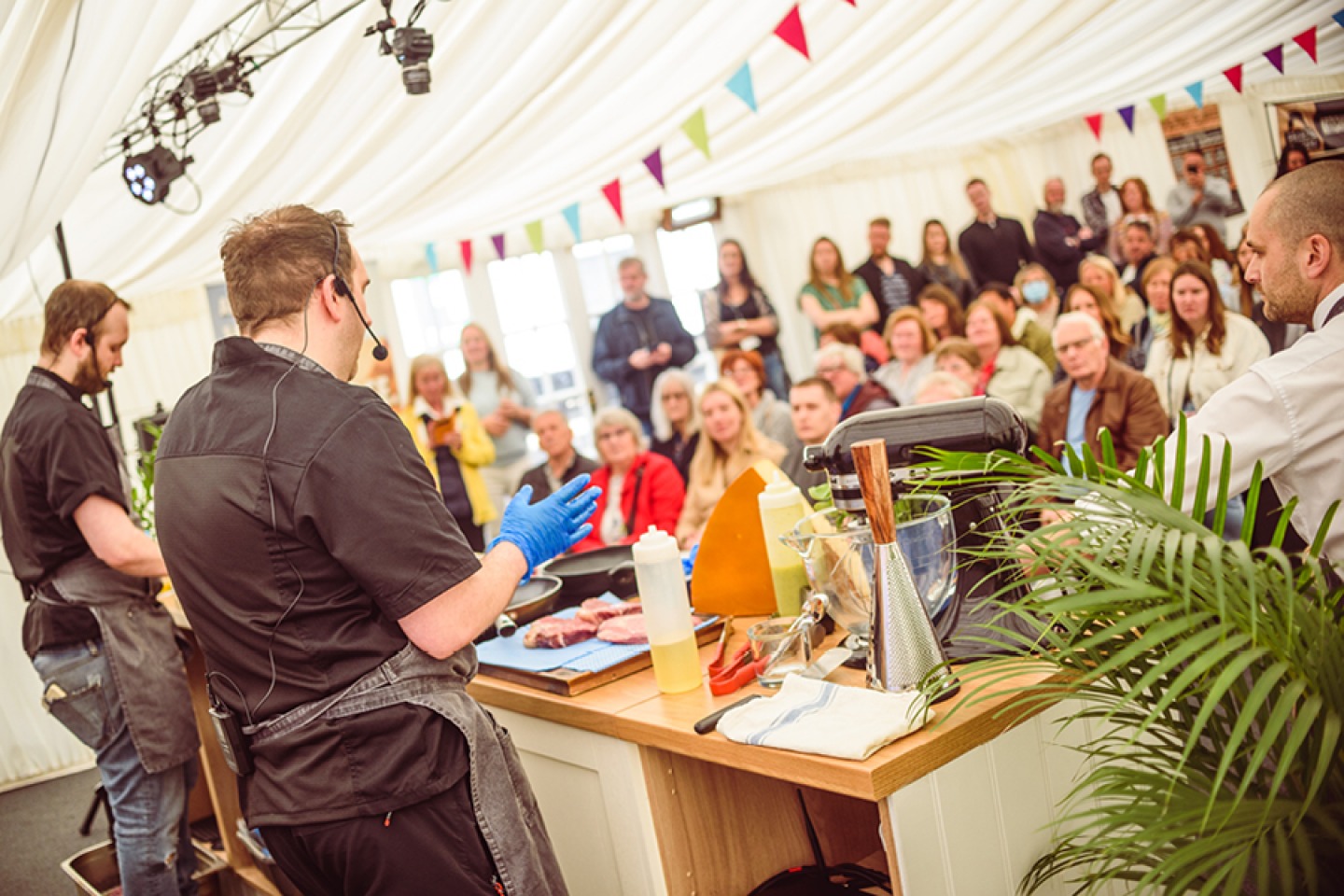 Chef demonstration at LIVE Newcastle