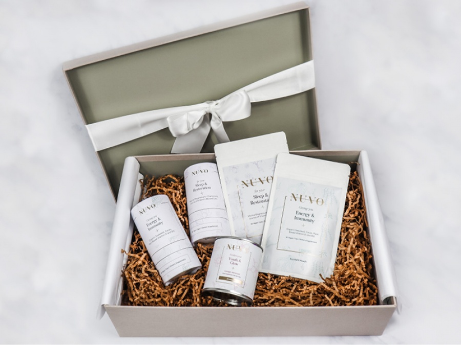 health supplements in a box