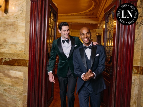 Skopes Models wearing Black Tie suits