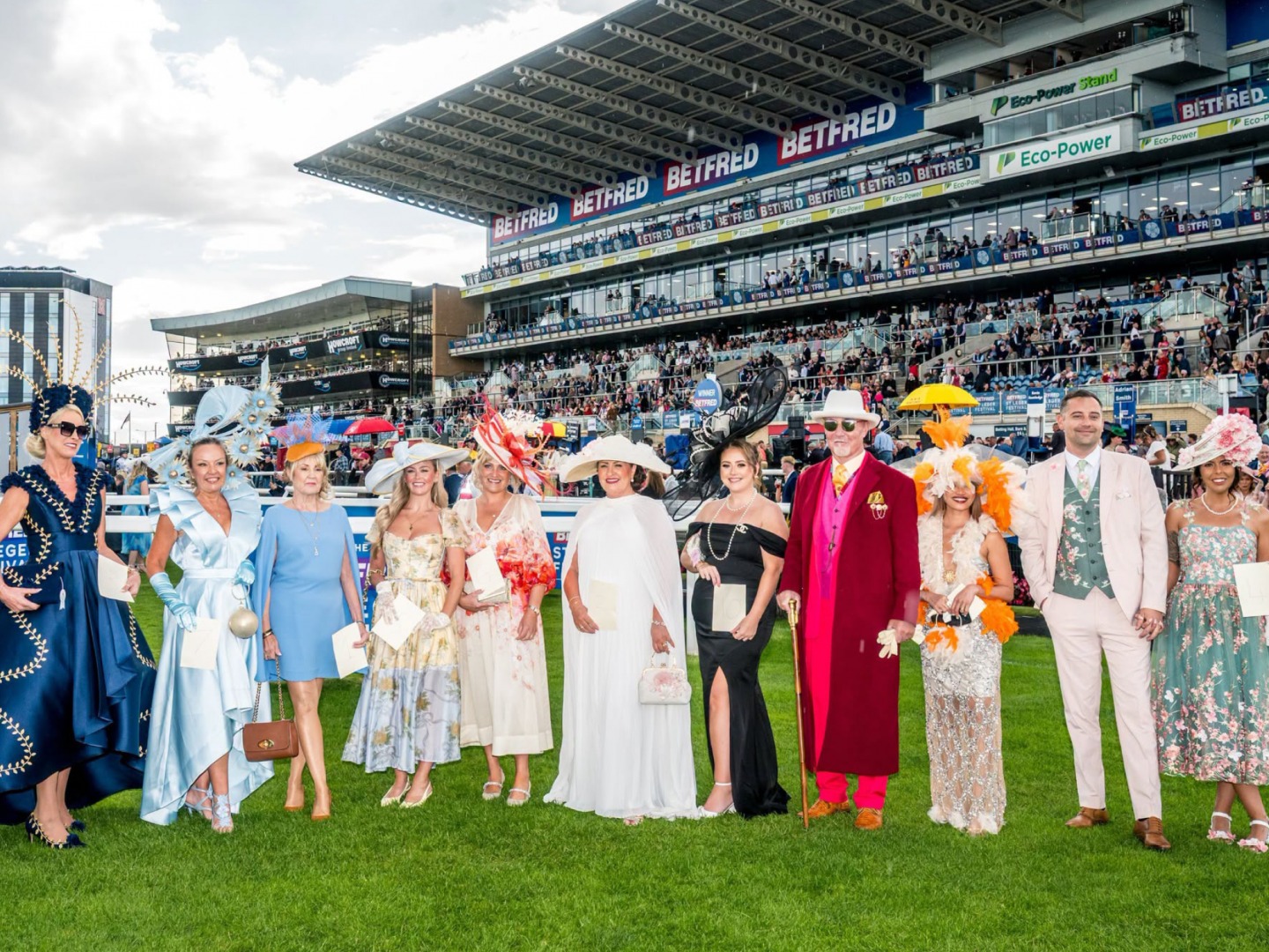St Leger Ladies Day at Doncaster Racecourse