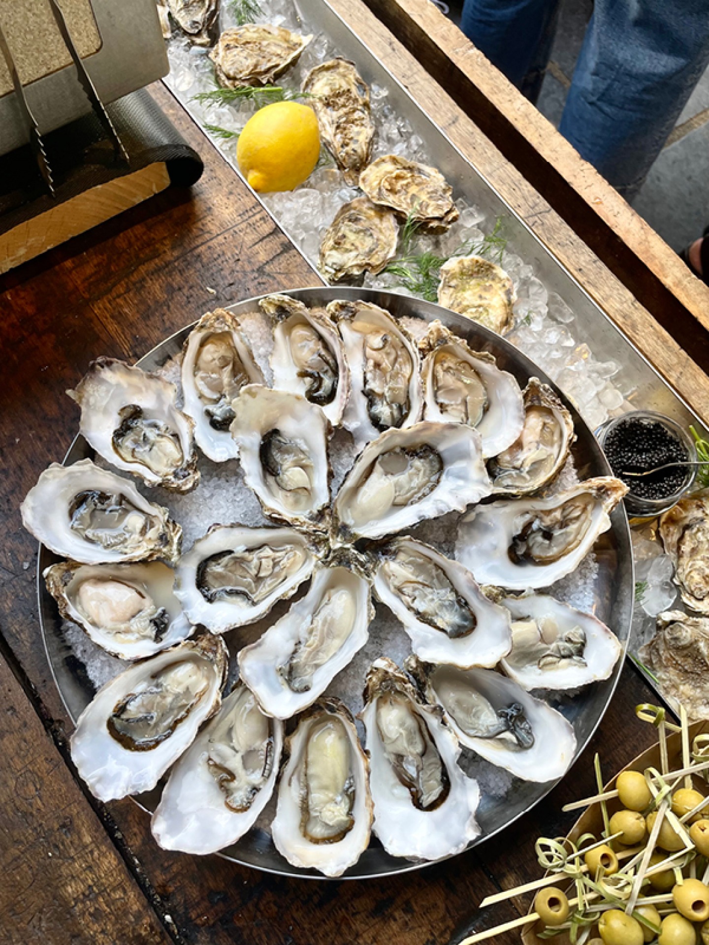 Tray of Oysters