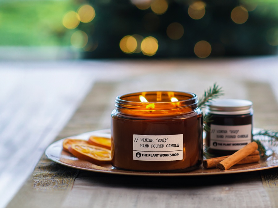 hand poured candle